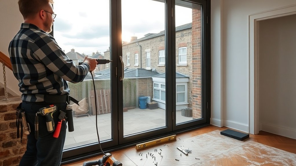 Aluminium Door Installation Morden