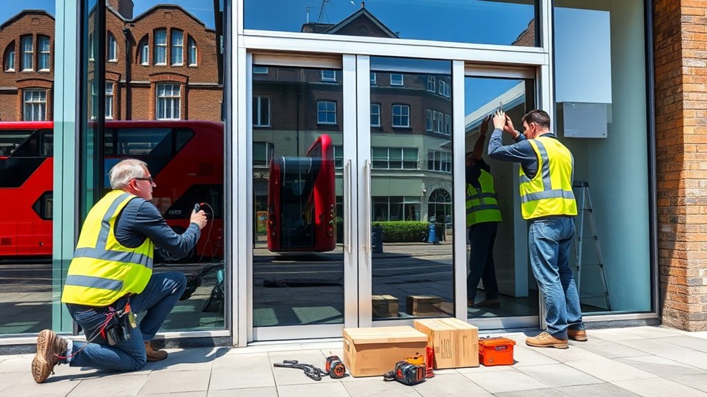 Automatic Door Installation Morden