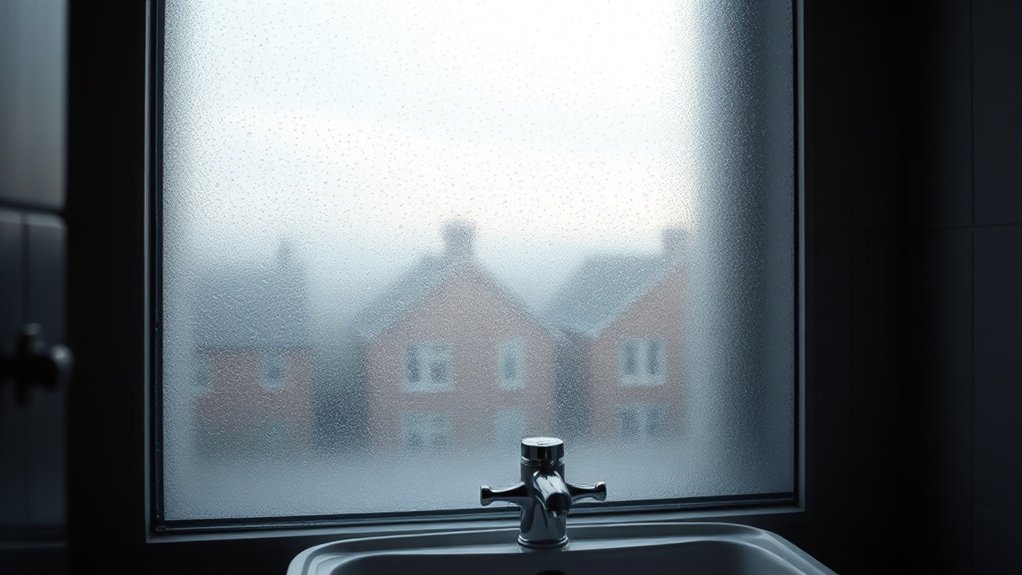 Bathroom Frosted Glass Morden