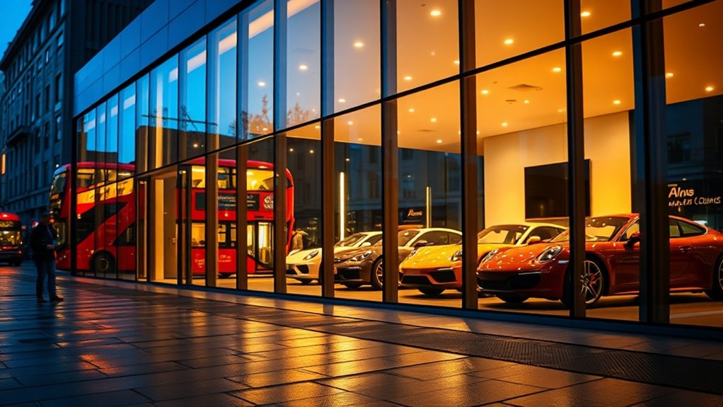 Car Showroom Glazing Morden