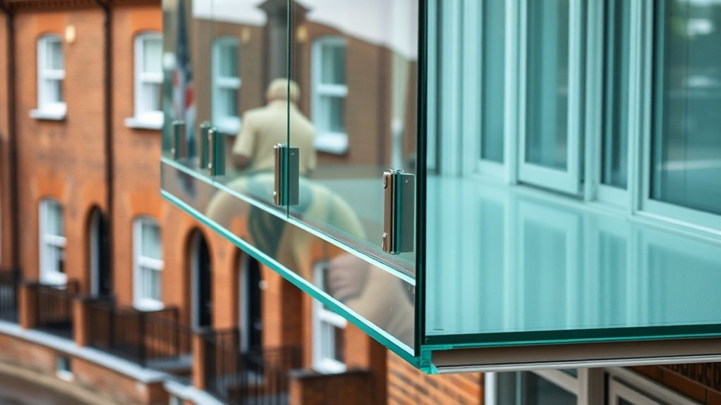 Glass Balcony Installation Morden