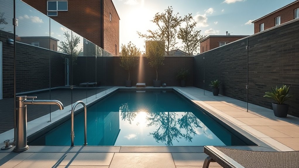 Pool Glass Fencing Morden