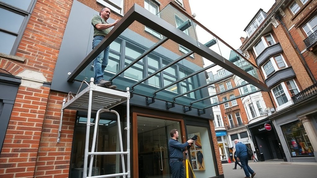 Shopfront Canopy Morden