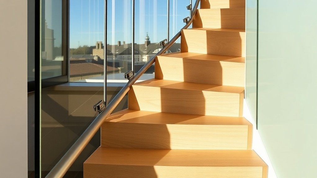 Staircase Glass Panels Morden