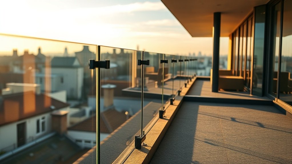 Terrace Glass Balustrades Morden