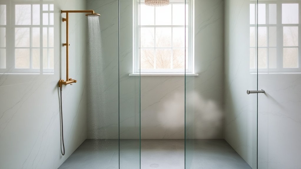Wet Room Glass Panels Morden